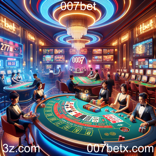 A Experiência Vibrante do Cassino Ao Vivo no 007bet